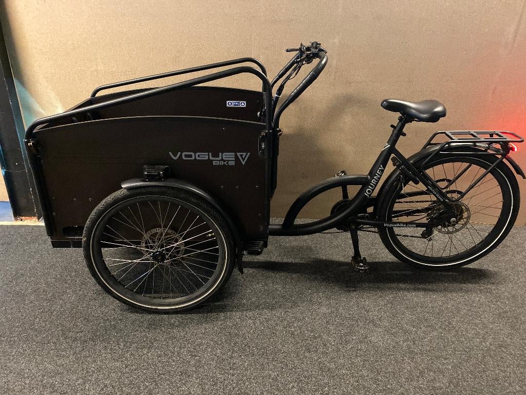 VOGUE JOURNEY 2024 E BAKFIETS 522WH, Fietsen en Brommers, Fietsen | Bakfietsen, Ophalen of Verzenden, Zo goed als nieuw