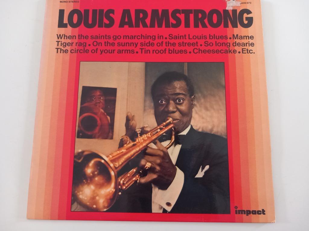 LP vinyle Louis Armstrong Blues Jazz Rock tubes Satchmo, Enlèvement ou Envoi, 12 pouces, Blues