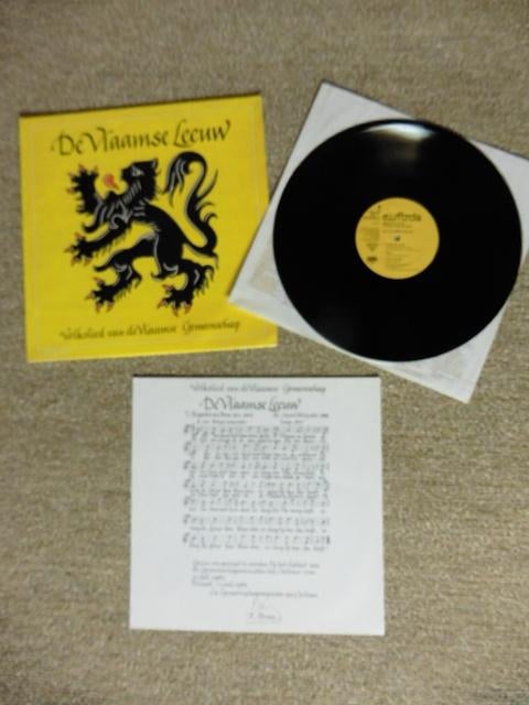 De Vlaamse Leeuw - Volkslied Van De Vlaamse Gemeenschap, Cd's en Dvd's, Ophalen of Verzenden, Zo goed als nieuw, 12 inch, Overige genres