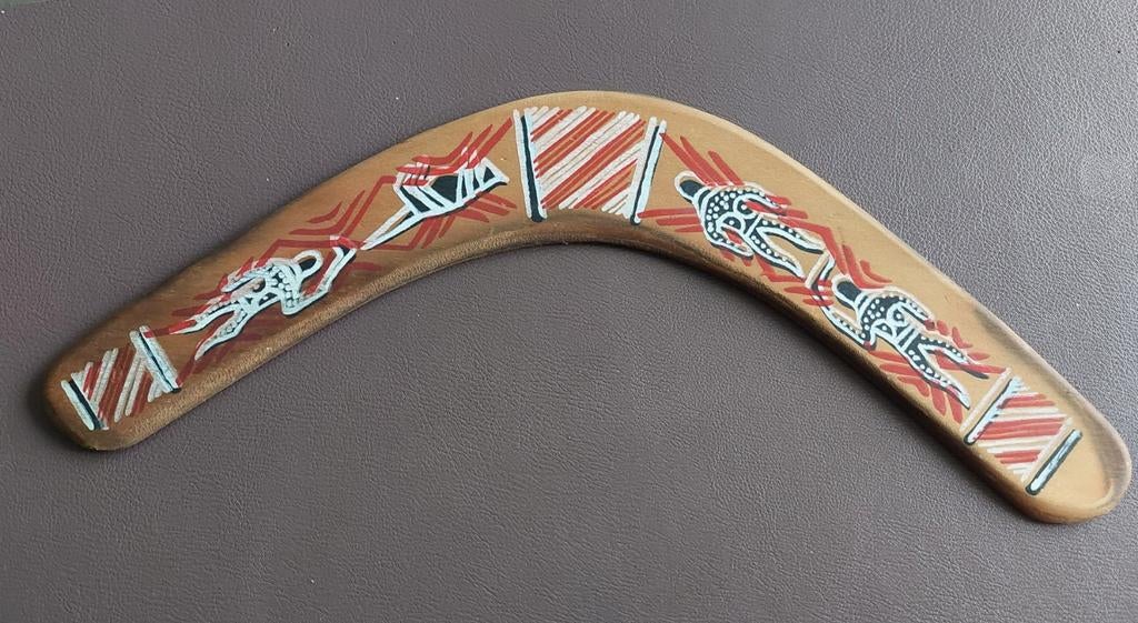 Originele Australische Boemerang., Ophalen of Verzenden