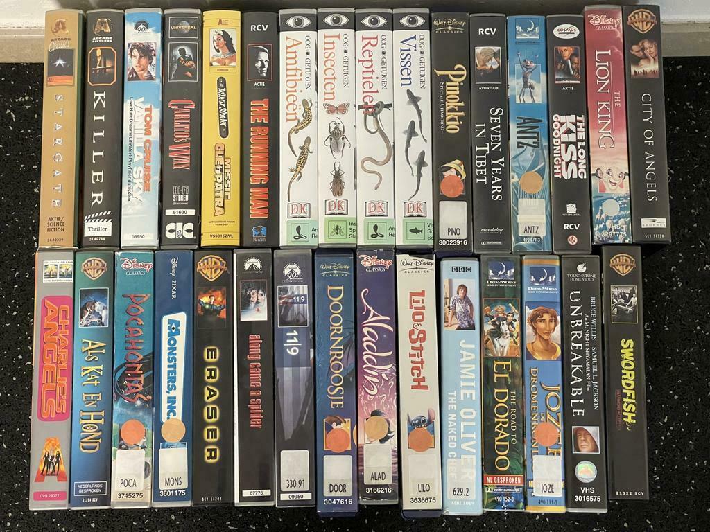 Videocassettes, Ophalen of Verzenden, Gebruikt
