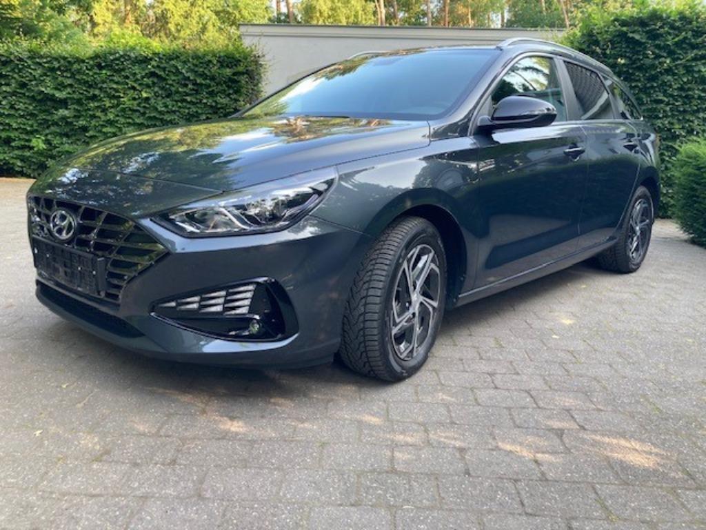 HYUNDAI I30 WAGON BENZINE AUTOMAAT, Autos, Hyundai, Argent ou Gris, 998 cm³, Euro 6, Garantie prolongée