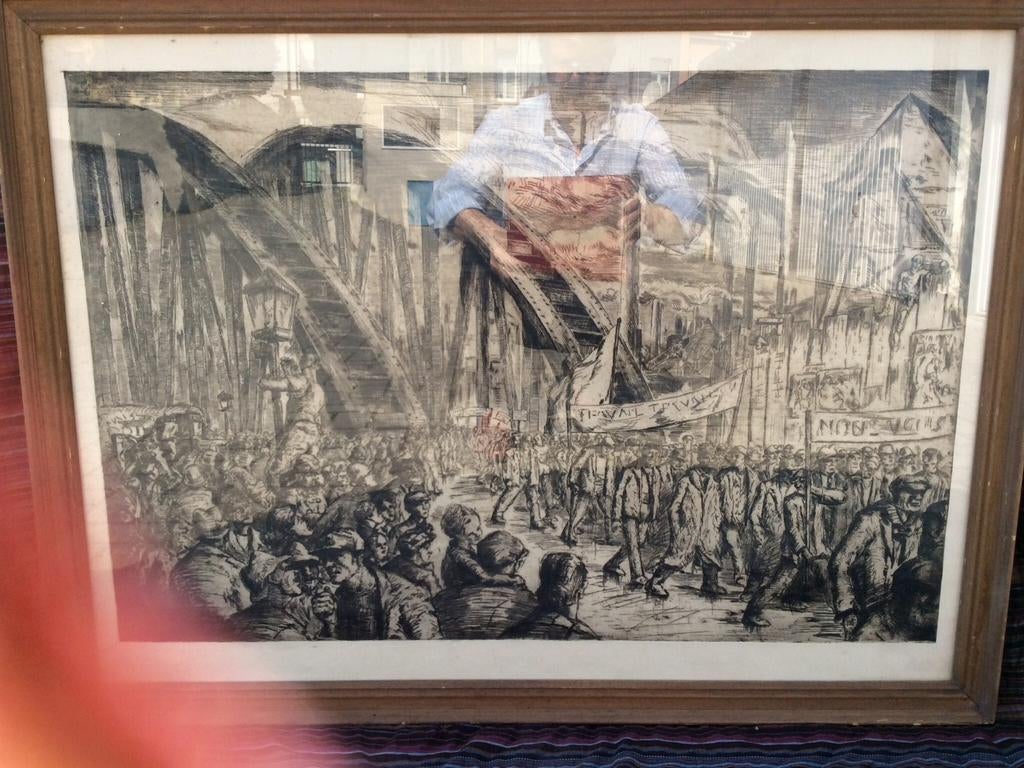 Syndicalisme. Pierre Paulus de Chatelet (1881-1959) ?, Antiek en Kunst, Ophalen of Verzenden