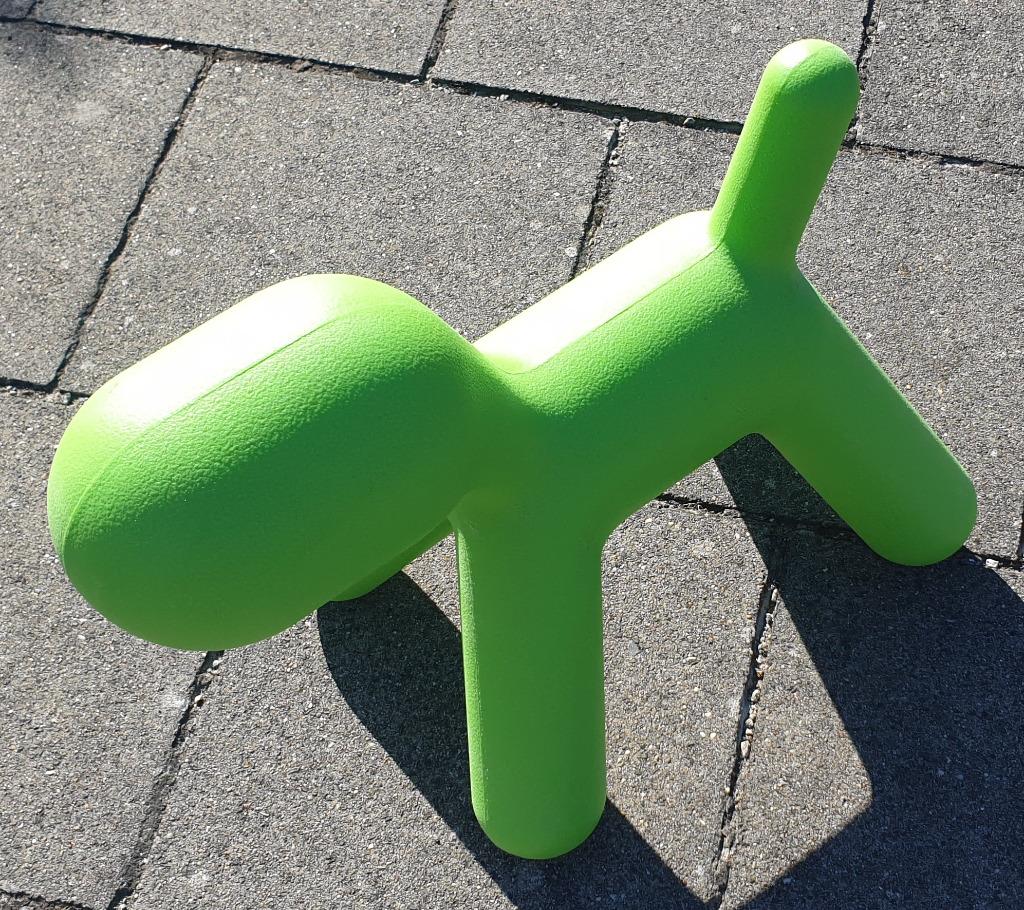 Magis Me Too Puppy - decoratie hond (groen), Enlèvement ou Envoi, Comme neuf, Animal