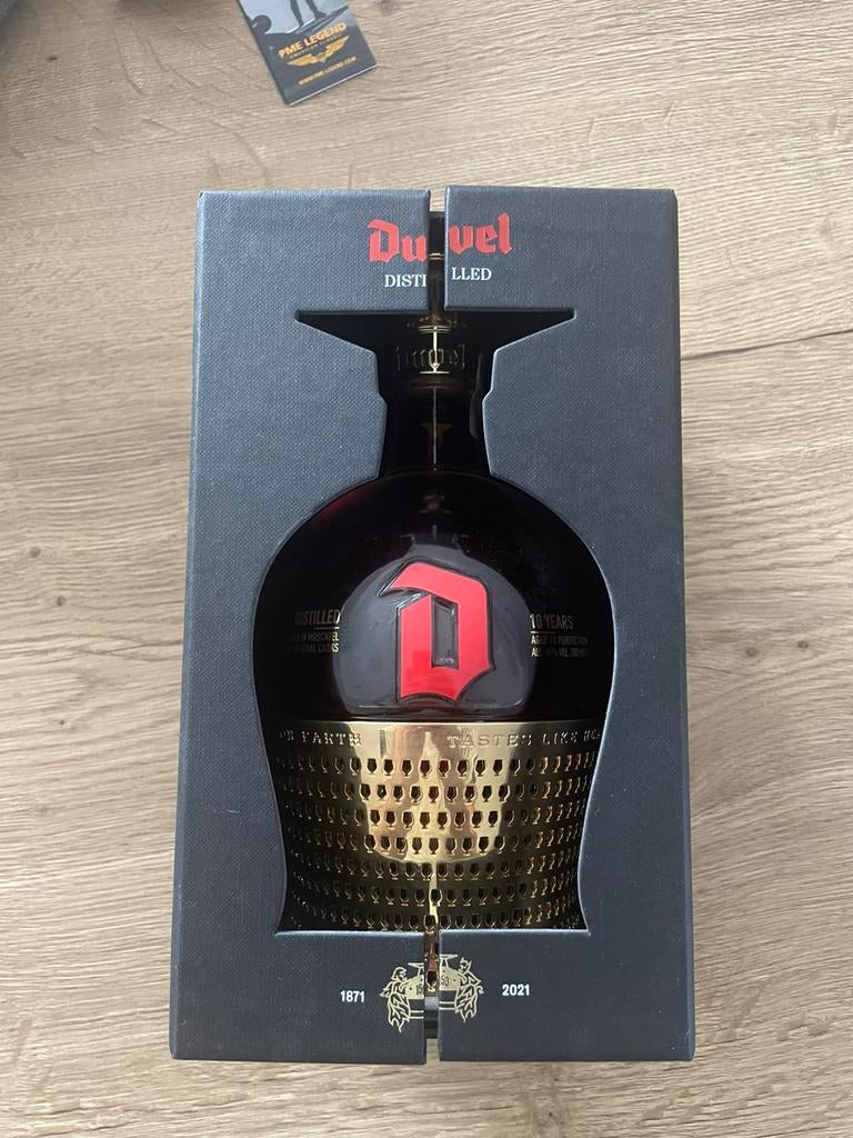 Duvel distilled 150 celebration bottle 2021, Verzamelen, Wijnen, Ophalen, Overige gebieden, Overige typen, Nieuw