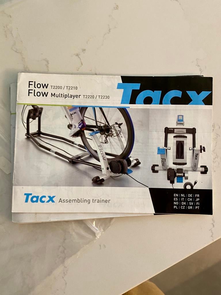 TACX FLOW T2200 ERGOTRAINER – salonfietsen iets voor jou?, Ophalen, Gebruikt
