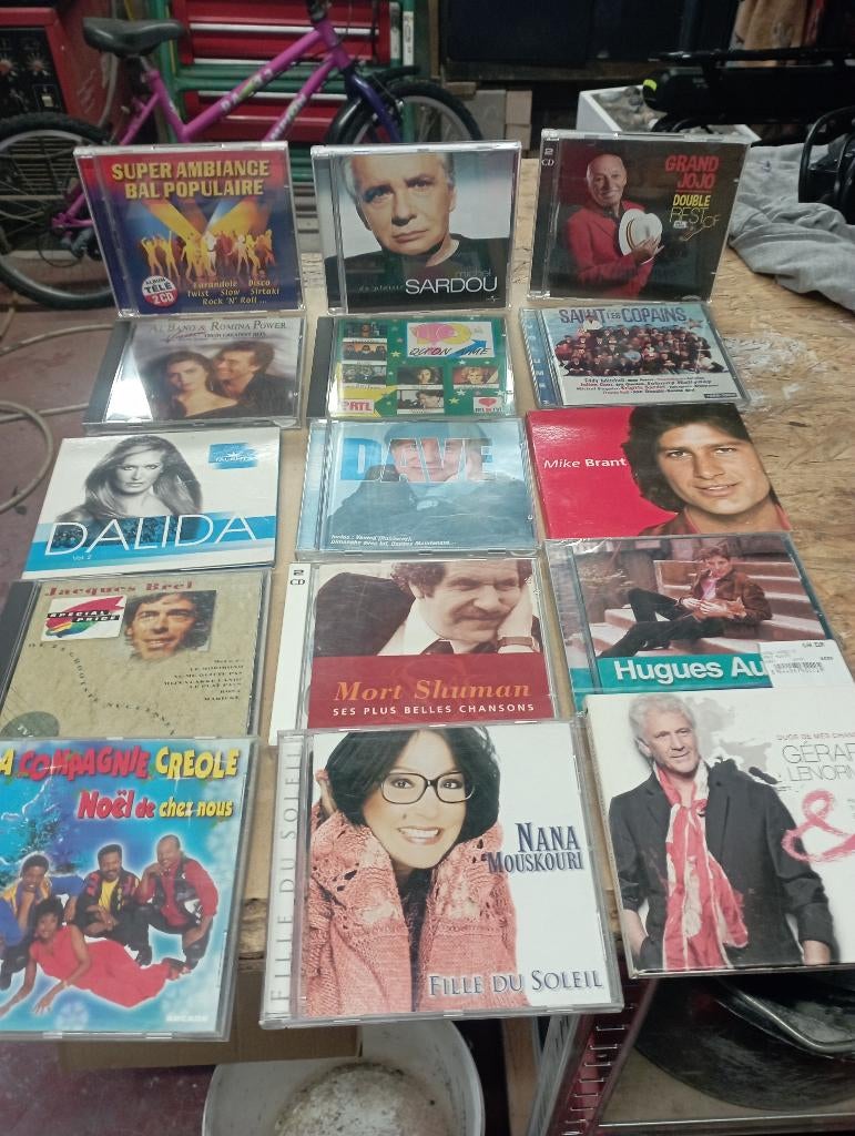 Cd Franse liedmuziek, Cd's en Dvd's, Ophalen of Verzenden
