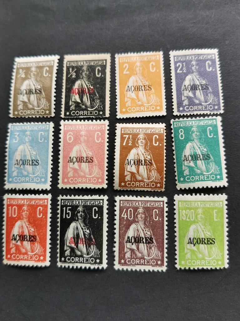 Açores 1912/26 - Ceres avec surcharge ACORES, Enlèvement ou Envoi, Portugal, Non oblitéré
