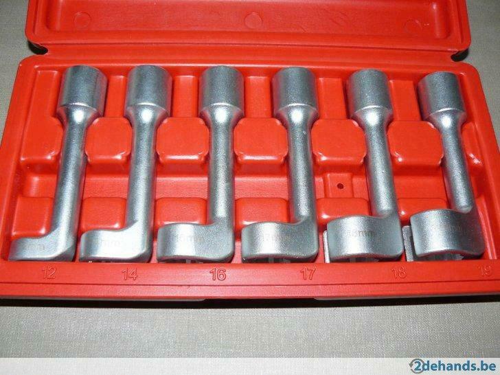 Jeu de douilles d'injecteur (tuyau) 12 - 19 mm 1/2 ", Enlèvement ou Envoi, Neuf