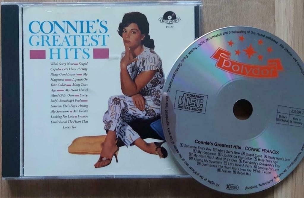 CONNIE FRANCIS - Connie's greatest hits (CD), Ophalen of Verzenden