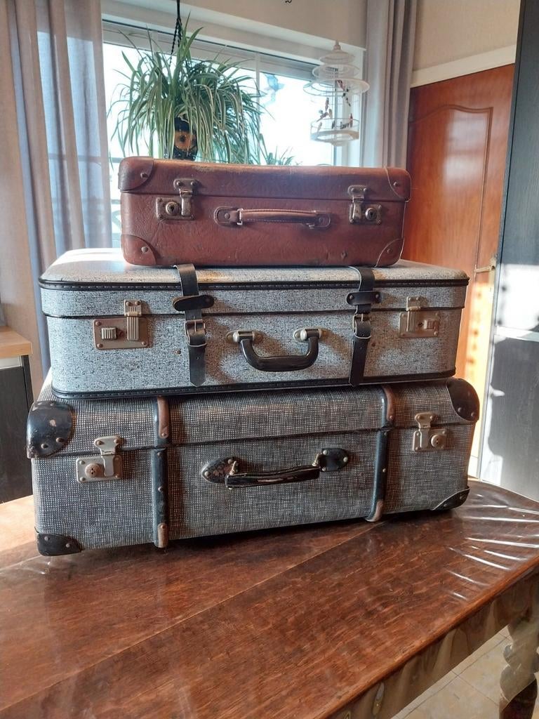 Vintage koffers, Antiek en Kunst, Ophalen