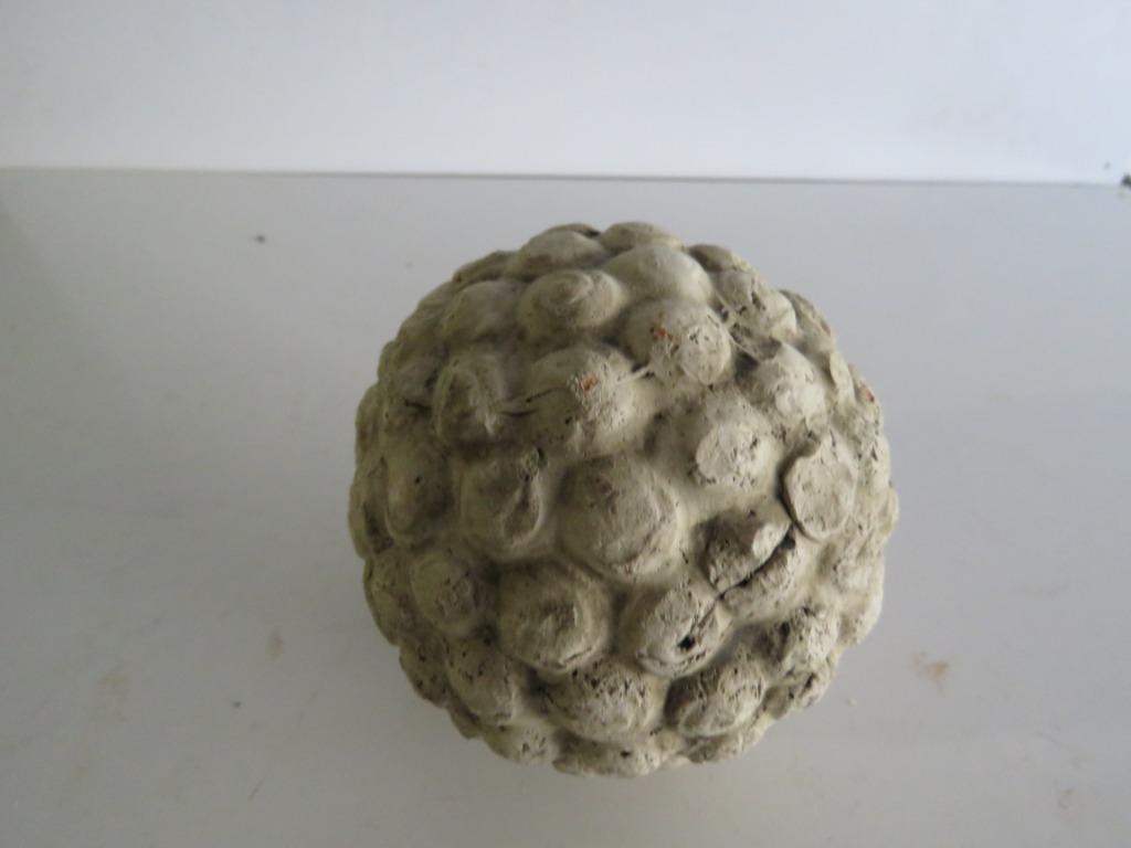 Sphère décorative en terre cuite 10,5 cm, Enlèvement ou Envoi