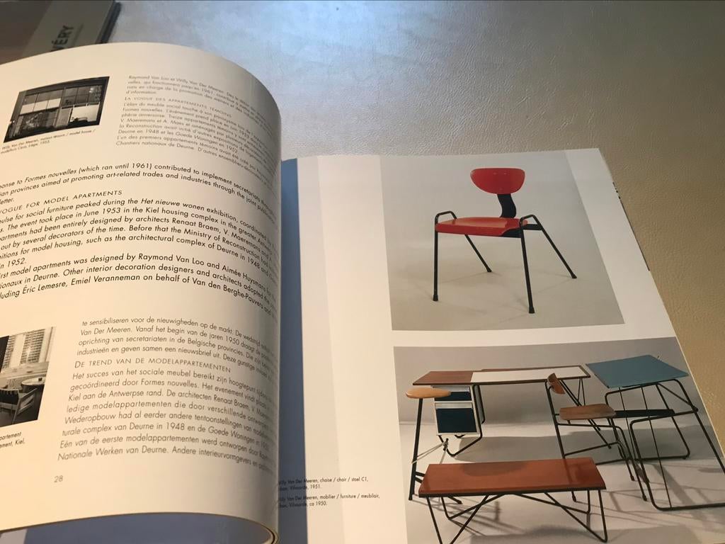Belgium Design 190pag Van der Meeren Wabbes Perignem, Boeken, Ophalen of Verzenden, Zo goed als nieuw, Overige onderwerpen