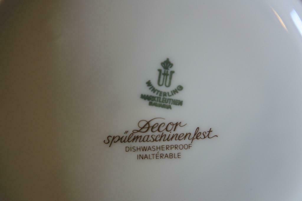 service de table Winterling Marktleuthen Bavaria, Service complet, Enlèvement, Utilisé, Autres styles