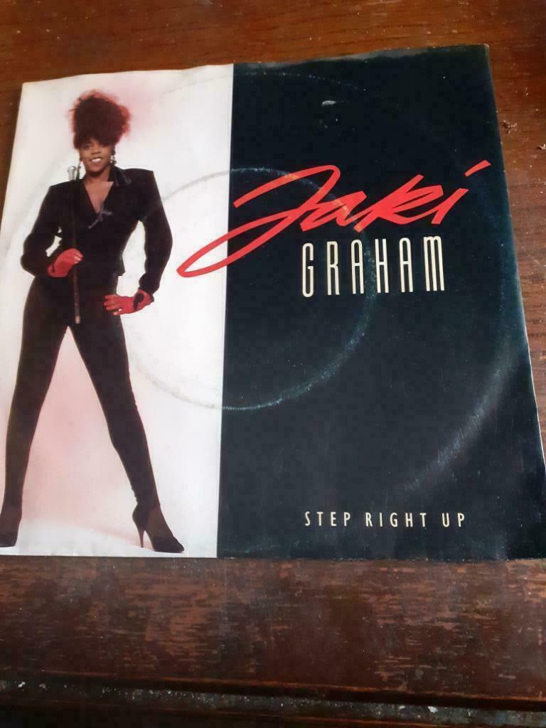 45T Jaki Graham : Step right up, Enlèvement ou Envoi