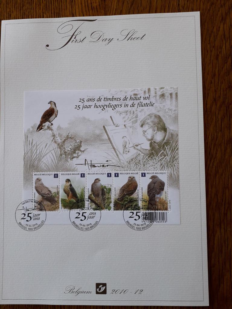 Année 2010 : FDS 2010-12 - Bloc 182 - Oiseaux. 25 ans de tim, Timbres & Monnaies, Enlèvement