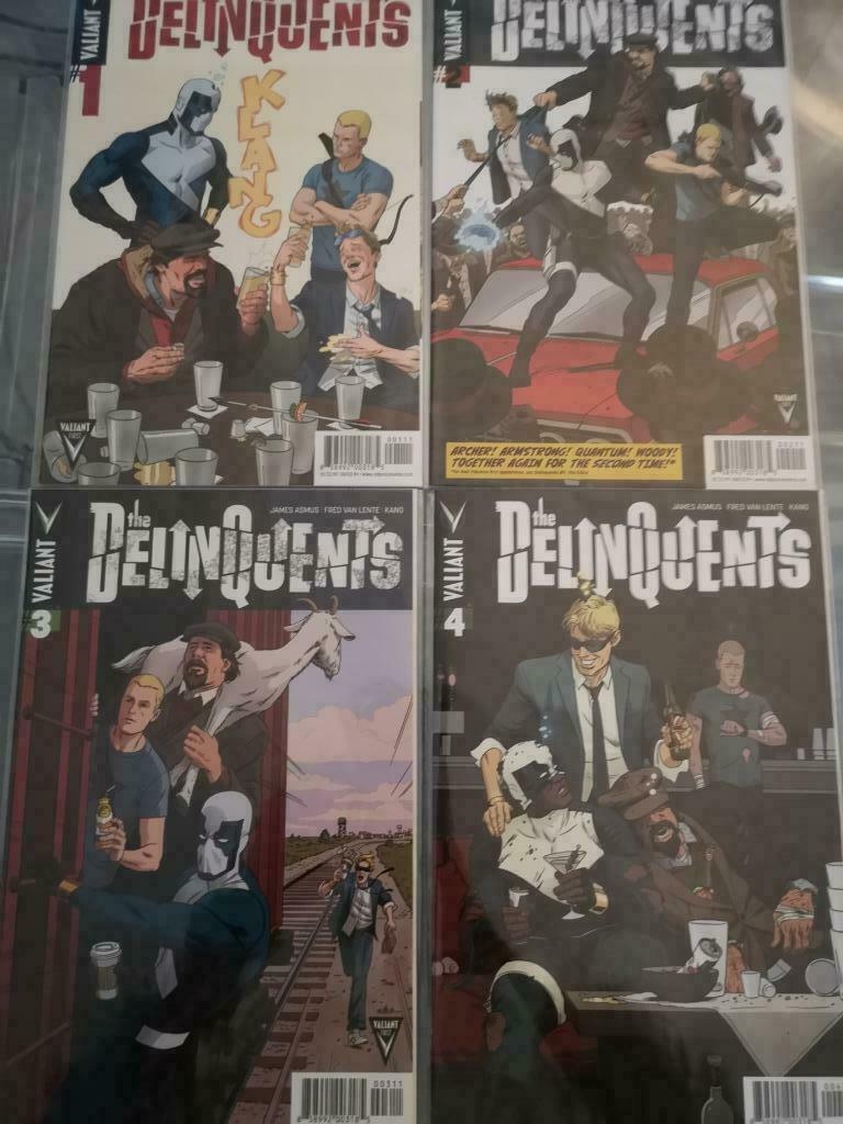 the Delinquents #1-4 (completed serie), Complete serie of reeks, Ophalen of Verzenden, Nieuw