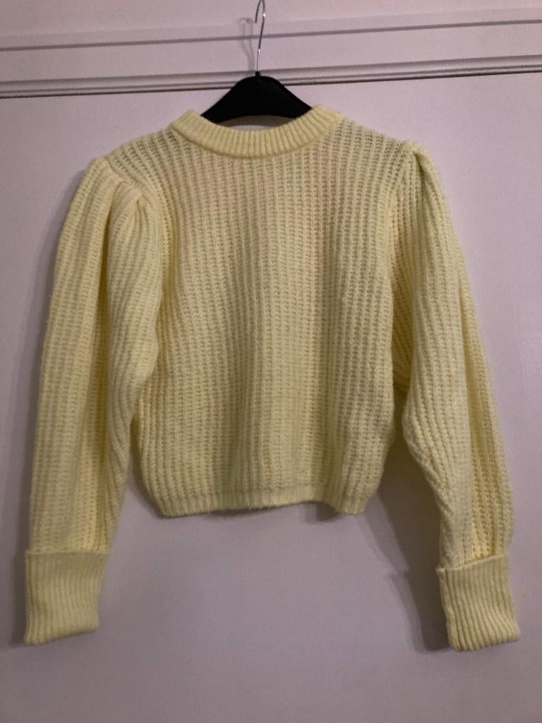 Fluo gele trui - Kiabi - maat S, Geel, Ophalen of Verzenden, Kiabi, Maat 36 (S)