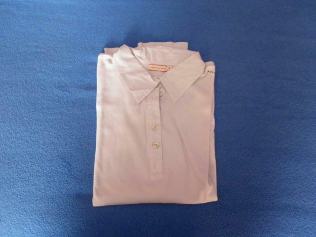 mooie t-shirt Hampton Bays lange mouwen/lichtblauw/maat M, Hampton Bays, Enlèvement ou Envoi, Taille 38/40 (M)