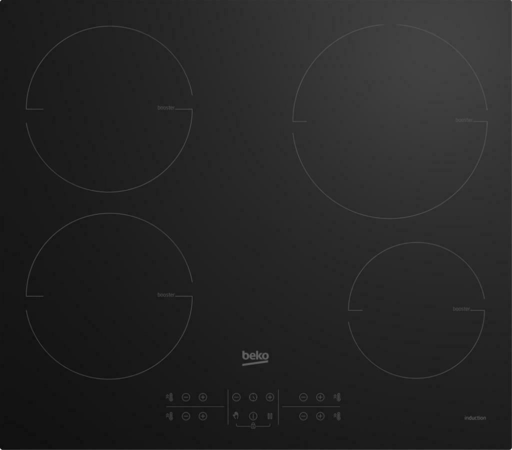 BEKO HII 64200 MT: Inductie Inbouw fornuis 4 Zones - NIEUW, Electroménager, Cuisinières, Neuf, 4 zones de cuisson, Encastré, Enlèvement