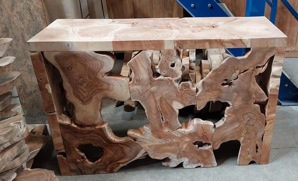 Console en teck., Enlèvement