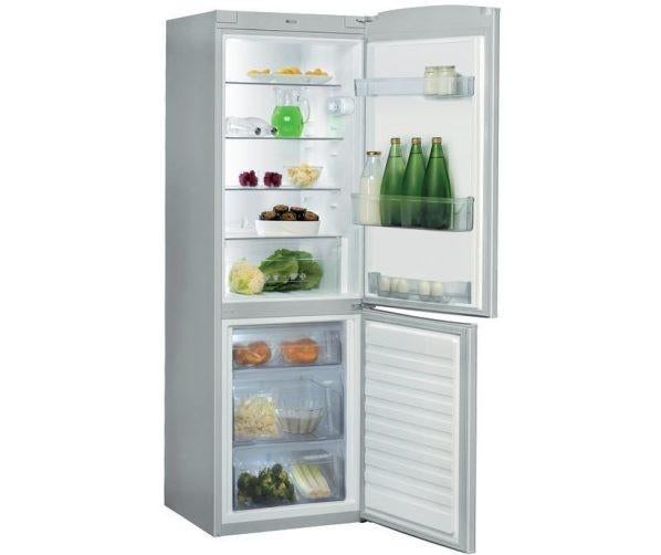 Whirlpool combi frigo diepvriezer  A++ inox look 226L - 113L, Ophalen
