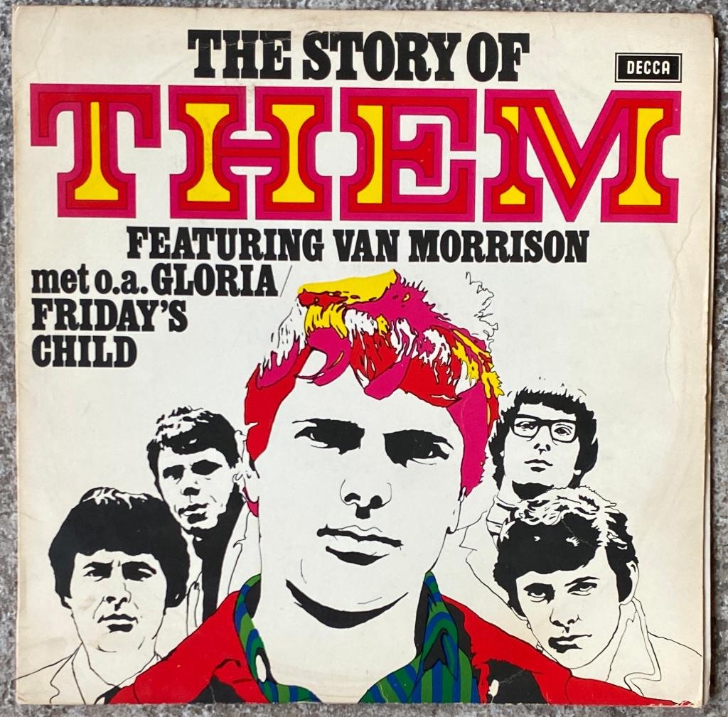LP,VINYL,THEM, VAN MORRISON, STORY OF THEM, Cd's en Dvd's, Vinyl | Rock, Ophalen of Verzenden, Gebruikt, 12 inch