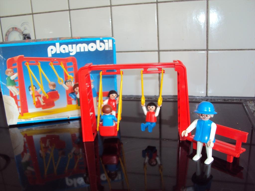 Playmobil 3552 schommel-speeltuin*VINTAGE* VOLLEDIG*, Kinderen en Baby's, Speelgoed | Playmobil, Ophalen of Verzenden