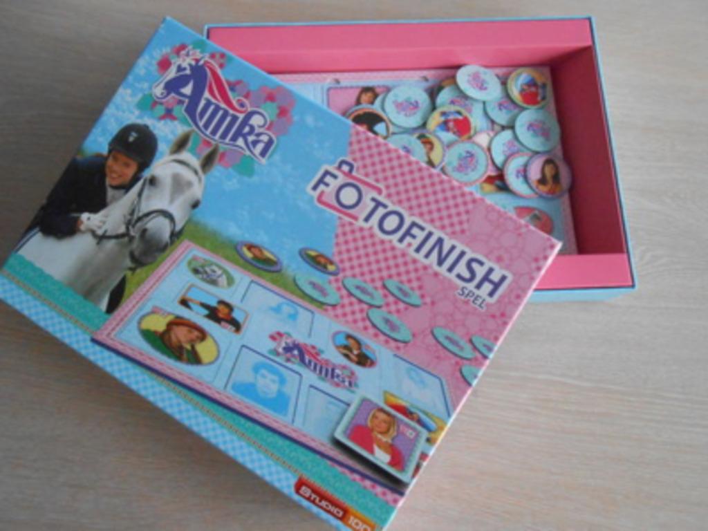 Amika fotofinish spel, Enlèvement ou Envoi, Comme neuf, Studio 100