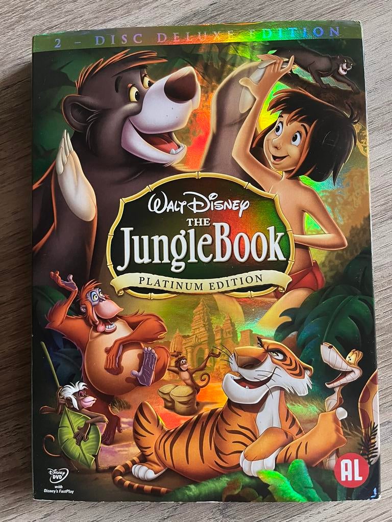 Dvd jungle book platinium édition, Cd's en Dvd's, Ophalen of Verzenden, Zo goed als nieuw