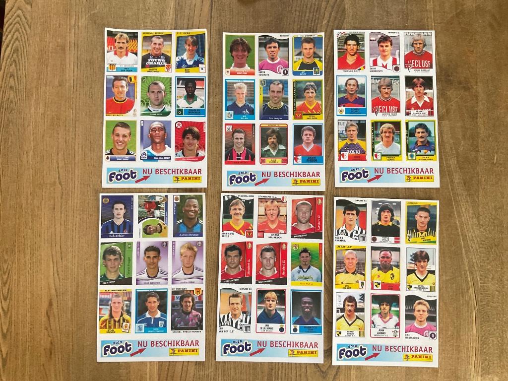 54 panini stickers, Ophalen of Verzenden, Nieuw