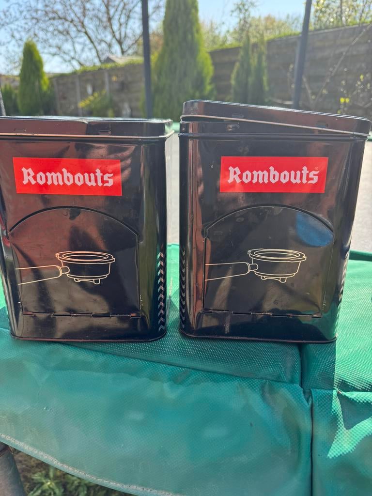 Rombouts blik, Collections, Boîte en métal, Enlèvement, Comme neuf, Sucre