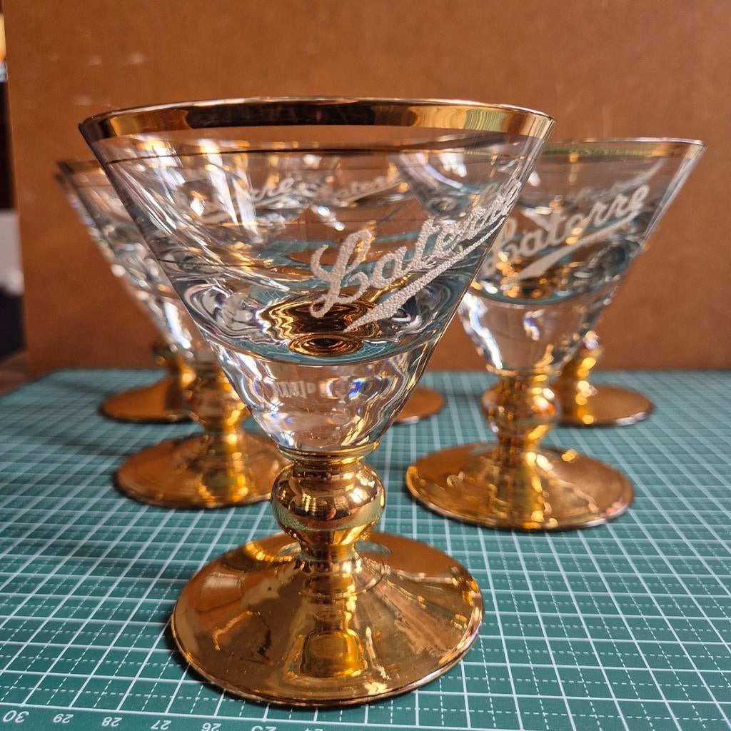 Laterre, 6 verres à cocktail, à champagne ou à vin, Enlèvement ou Envoi