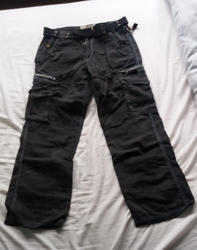Baggy Broek (Nieuwstaat), Kleding | Heren, Broeken en Pantalons, Verzenden, Nieuw, Overige maten, Zwart