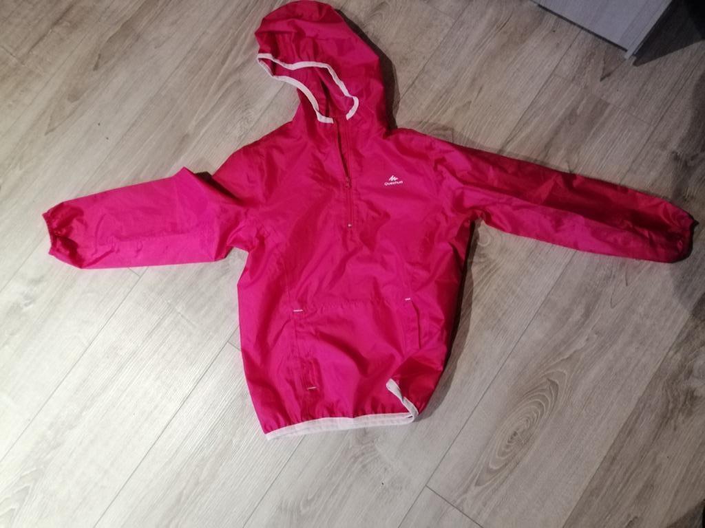 Quechua regenjas 5-6 jaar, Kinderen en Baby's, Kinderkleding | Maat 116, Ophalen, Gebruikt, Quechua, Meisje