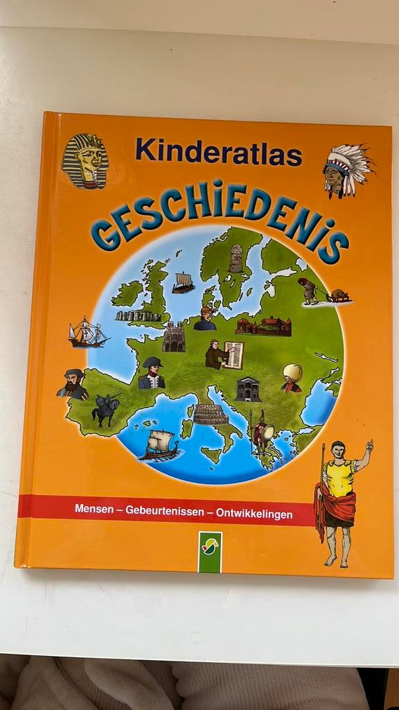 Kinderatlas geschiedenis, Boeken, Ophalen of Verzenden, Nieuw