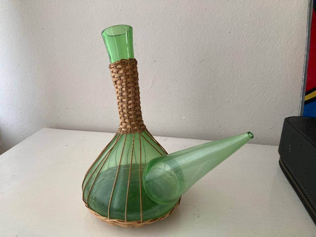 Decanteer fles, Ophalen