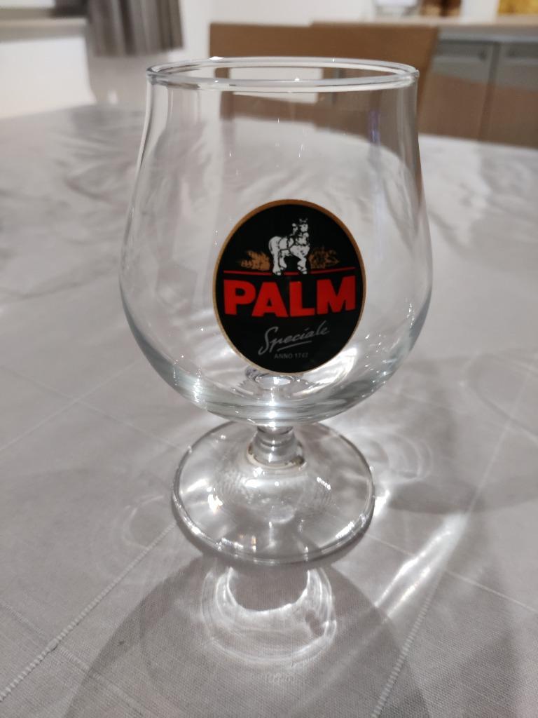 6 palm glazen, Enlèvement, Comme neuf, Verre à bière