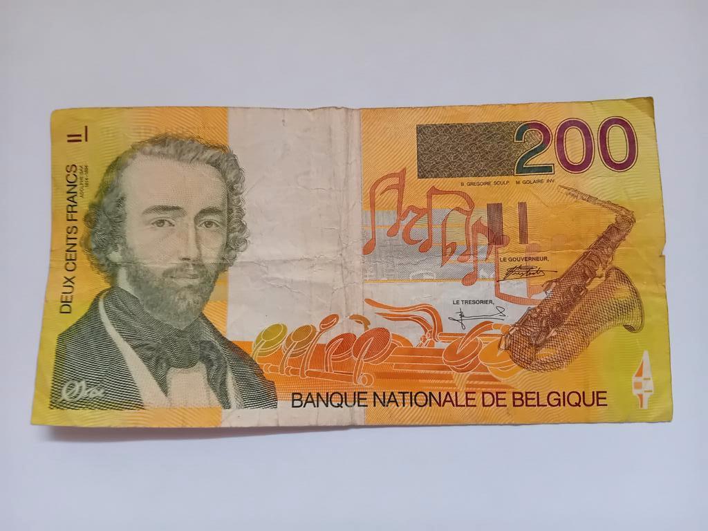 Billet de 200FR SAXE, Envoi, Billets en vrac