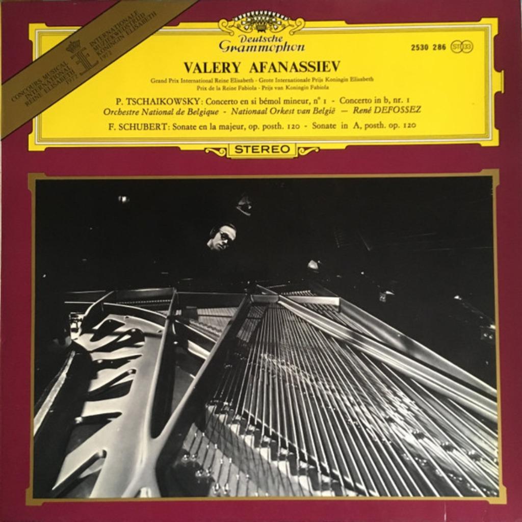 Koningin Elisabethwedstrijd, Valery Afanasiev, piano 1972, Cd's en Dvd's, Ophalen, Overige typen, Zo goed als nieuw, Romantiek