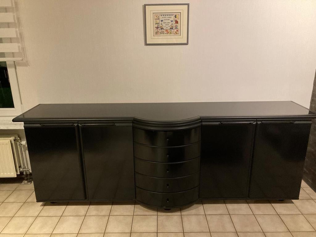 Buffet noir, Maison & Meubles, Enlèvement