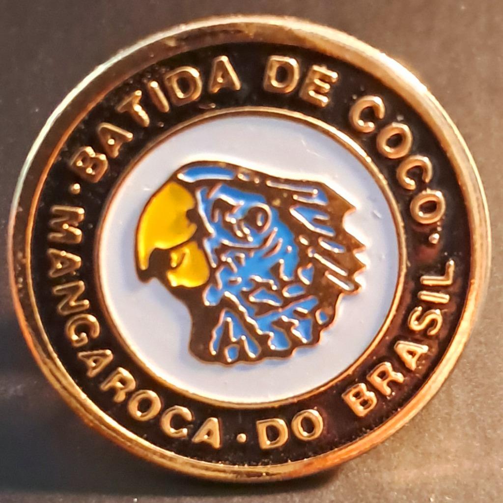 Pin BATIDA DE COCO MANGAROCA DO BRASIL, Ophalen, Nieuw, Merk, Speldje of Pin