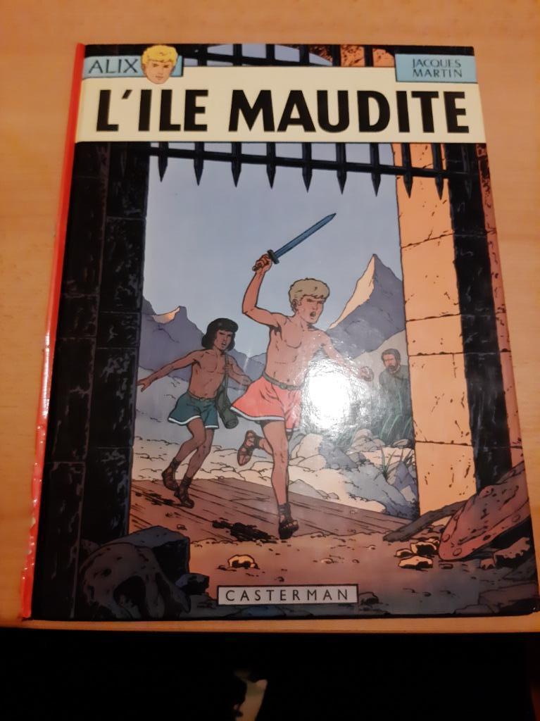 alix L'ile Maudite, Une BD, Enlèvement ou Envoi, Utilisé, Jacques Martin