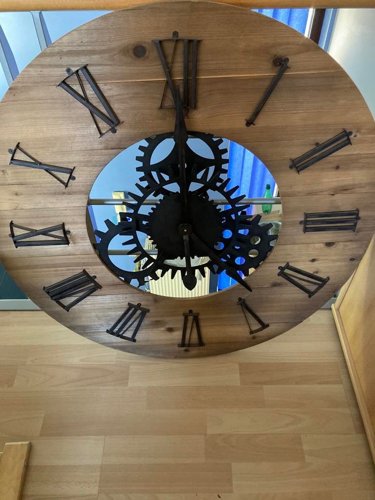 Horloge a rouages maison du monde, Huis en Inrichting, Woonaccessoires | Klokken, Ophalen, Zo goed als nieuw