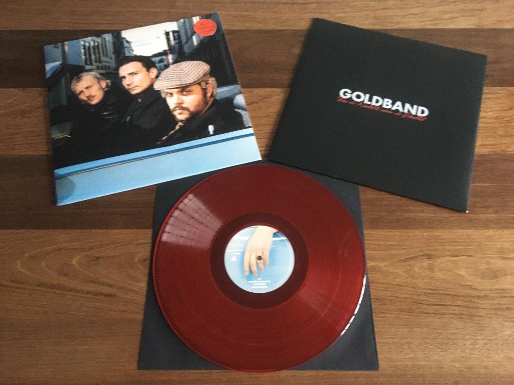 Vinyl EP Goldband Van Roulette Naar Doublet TRANSPARANT ROOD, Enlèvement ou Envoi, Utilisé