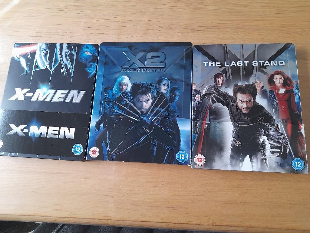 X-Men/X2:X-Men united/X-Men the last stand steelbooks, Envoi, Comme neuf, Science-Fiction et Fantasy