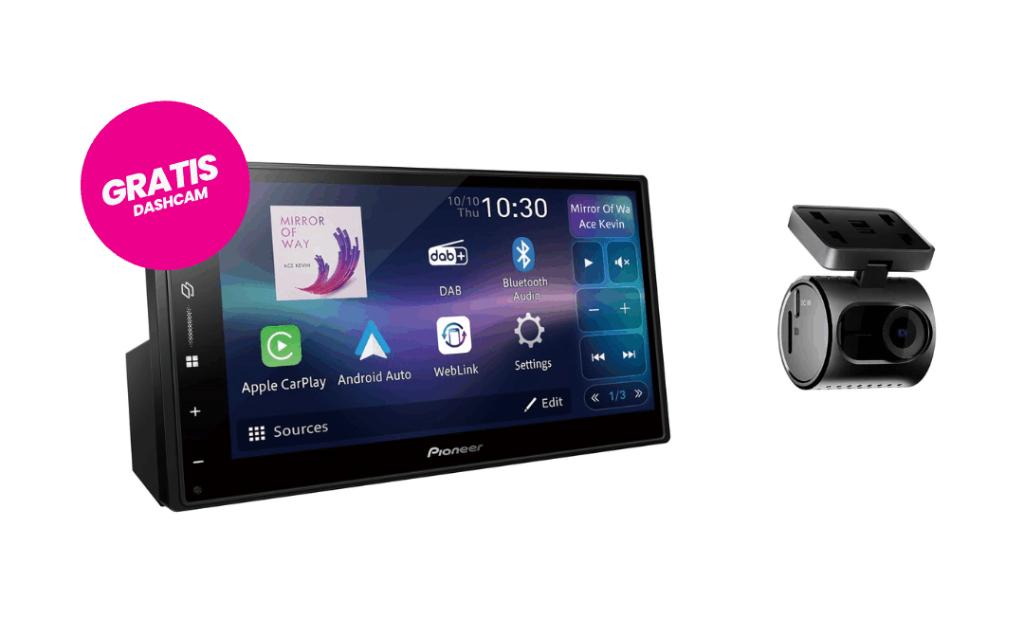 Pioneer SPH-DA77DAB - 2026, nu met gratis Dashcam!, Auto diversen, Autoradio's, Nieuw, Ophalen of Verzenden