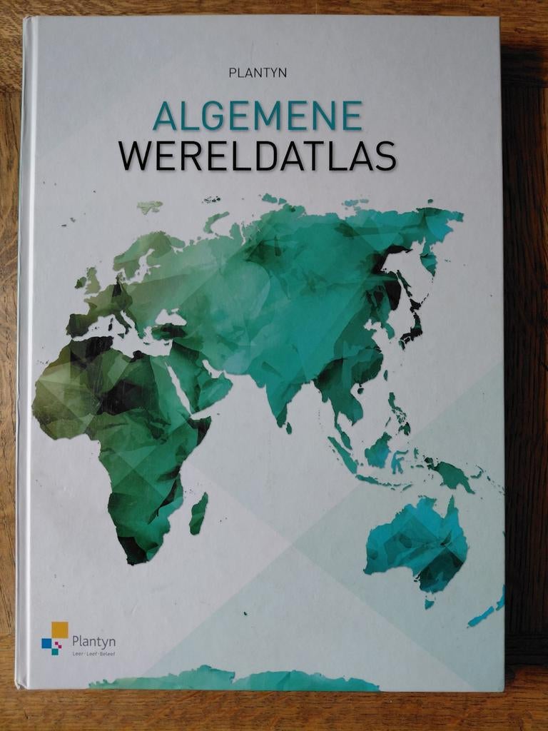 Plantyn Algemene Wereldatlas editie 2012, Enlèvement ou Envoi, 2000 à nos jours, Utilisé, Carte géographique