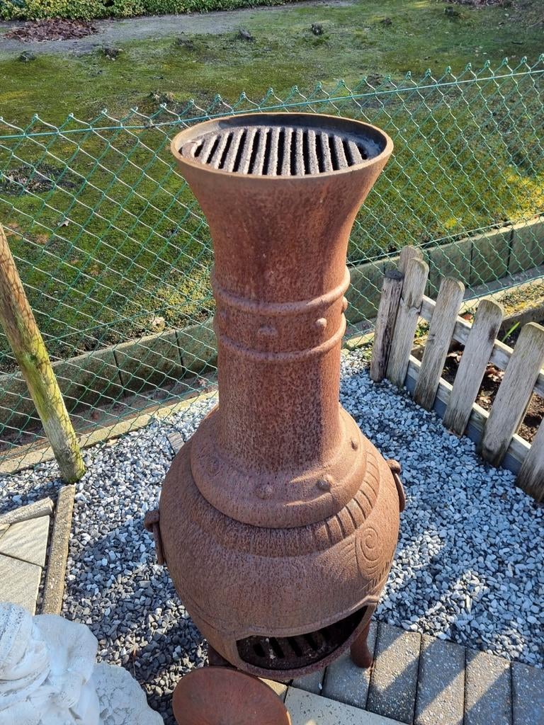 Gietijzere tuinhaard, Tuin en Terras, Ophalen