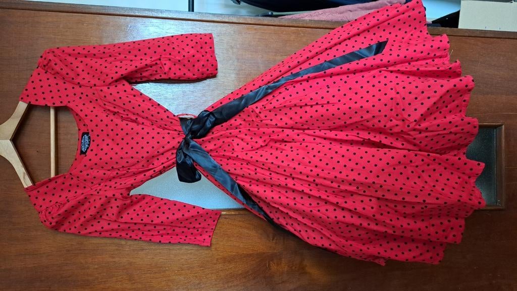 Rockabilly kleedje, Kleding | Dames, Ophalen, Zo goed als nieuw, Maat 36 (S)